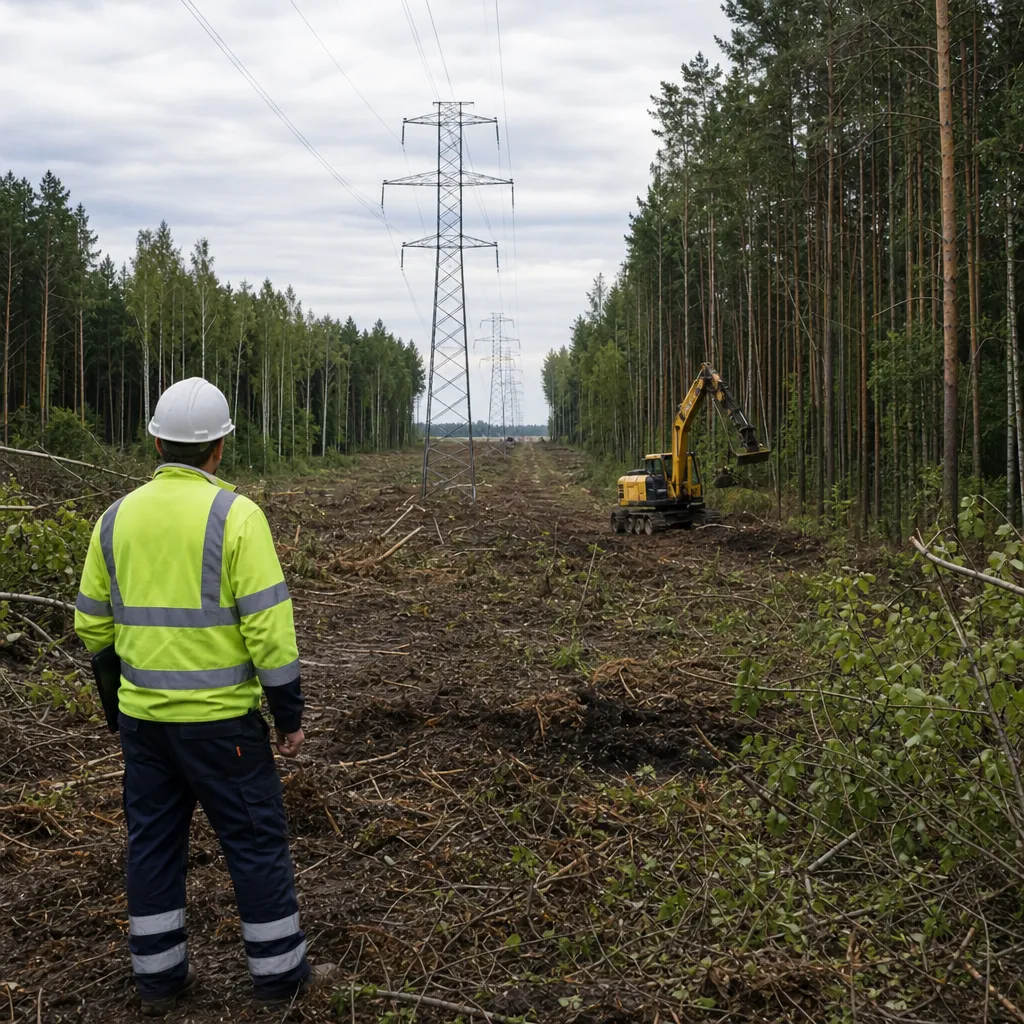 Jak przygotować teren pod budowę linii elektroenergetycznej?