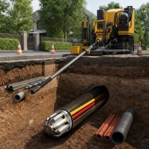 Jakie instalacje można układać metodą bezwykopową?