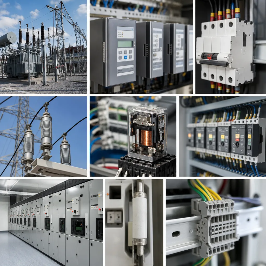 Rodzaje zabezpieczeń elektroenergetycznych